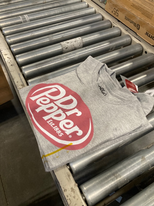 Photo 2 of  Dr Pepper Short Sleeve Graphic T-Shirt - Heather Gray S, 3 Pack