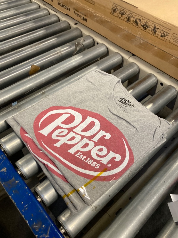 Photo 2 of  Dr Pepper Short Sleeve Graphic T-Shirt - Heather Gray S, 3 Pack