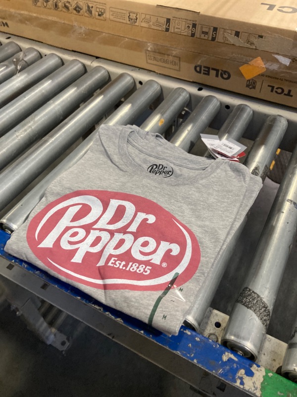 Photo 2 of  Dr Pepper Short Sleeve Graphic T-Shirt - Heather Gray M, 3 Pack