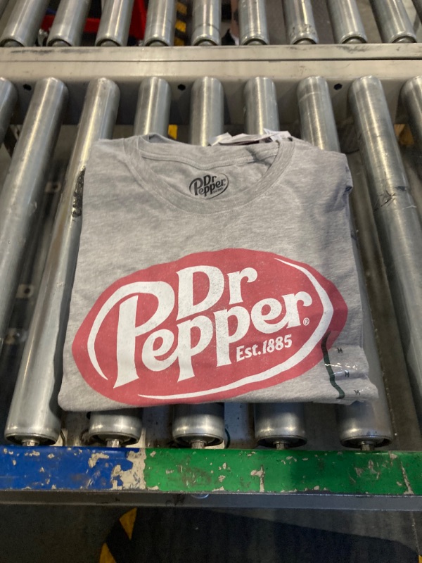 Photo 2 of  Dr Pepper Short Sleeve Graphic T-Shirt - Heather Gray M ,4 Pack