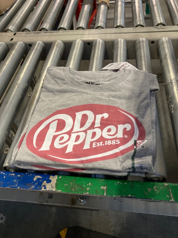 Photo 2 of  Dr Pepper Short Sleeve Graphic T-Shirt - Heather Gray M, 3 Pack