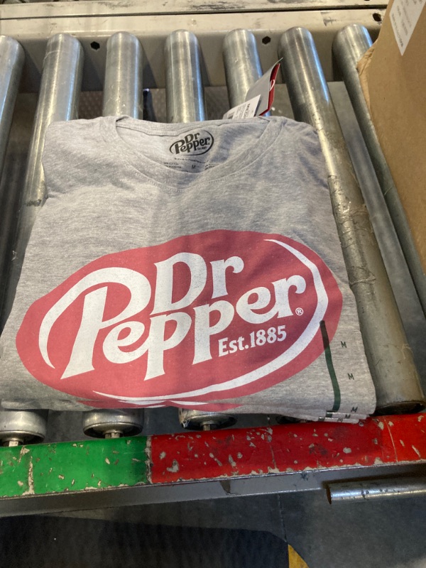 Photo 2 of  Dr Pepper Short Sleeve Graphic T-Shirt - Heather Gray M, 3 Pack