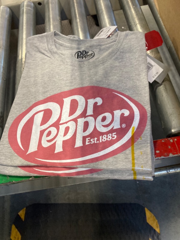 Photo 2 of  Dr Pepper Short Sleeve Graphic T-Shirt - Heather Gray S, 3 Pack