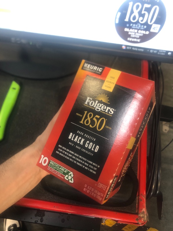 Photo 2 of 1850 by Folgers Coffee Black Gold Dark Roast Coffee