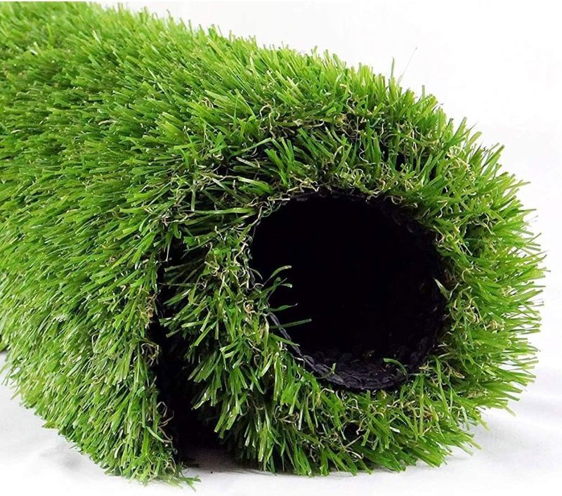 Photo 1 of ***THE MEASUREMENTS ARE UNKNOWN / ***product similar to the original photo*** / ***NO RETURNS*** LITA Realistic Deluxe Artificial Grass Synthetic Thick Lawn Turf Carpet Perfect for Indoor/Outdoor Landscape, 7'X13', Green
