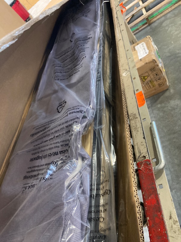 Photo 1 of ***ONLY 4 Inch Mattress Foundation*** ZINUS Metal Box Spring with Wood Slats, 4 Inch Mattress Foundation, Sturdy Steel Structure, Easy Assembly, Queen White Queen 4 Inch Box Spring