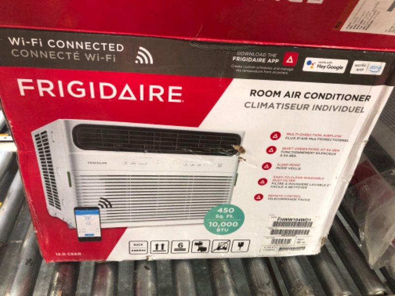 Photo 2 of 10,000 BTU Smart Window Air Conditioner with Wi-Fi and Remote