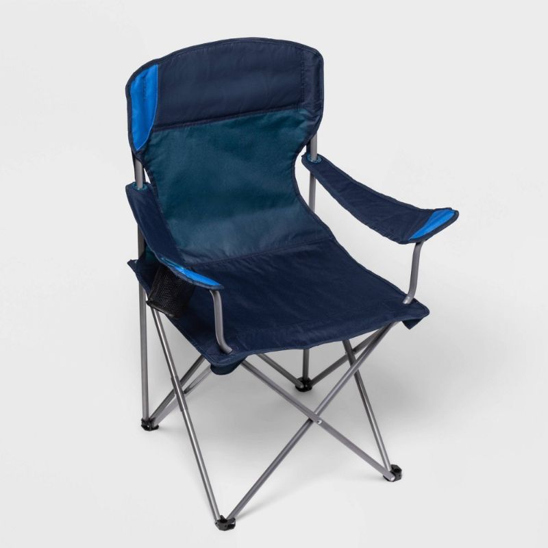 Photo 1 of ***DAMAGE ON THE PACKAGE** Outdoor Portable Quad Chair Blue - Embark™