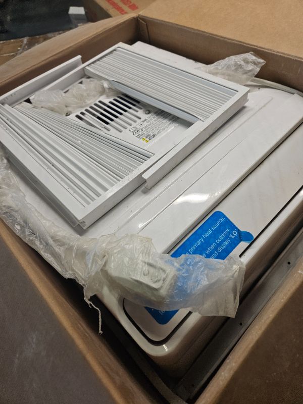 Photo 2 of **USED/UNTESTED**Midea 8000 BTU Window Air Conditioner with Heat, Inverter Tech Ultra-Quiet Operation, 35% Energy-Saving, APP & Voice Smart Control, Energy Star Rated, Cools up to 350 Sq. Ft., fits Summer and Fall 8,000 BTU