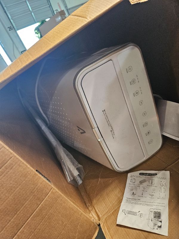 Photo 2 of **USED/UNTESTED**Portable AC Unit for Rooms, 14000Btu Air Conditioner Portable up to 750 Sq.Ft, 3-in-1 Function, Cool, Dehumidifier, Fan, with Remote Control, Timer, Self Evaporation System, Window Kit