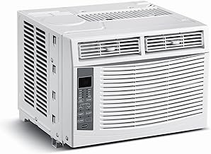 Photo 1 of Arctic Wind 6,000 BTU Window Air Conditioner & Dehumidifier, 115V, Window AC Unit for Small Rooms up to 250 Sq. Ft., Apartment, and Dorm Room with Remote Control in White