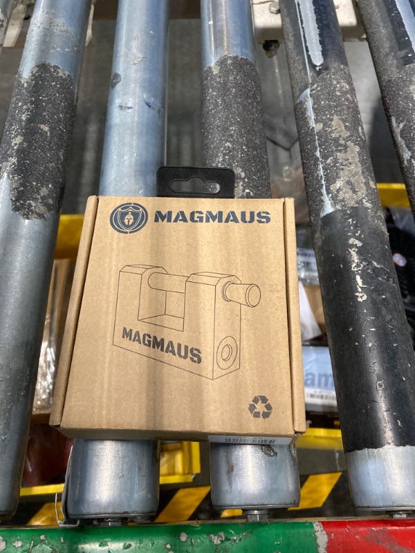 Photo 2 of ***used***Magmaus® RTL/80 Heavy Duty Lock for Shipping Container - [Weatherproof] - Secure Outdoor Lock for Storage Unit, Gate, Shed, Fence, Door - 3 Keys