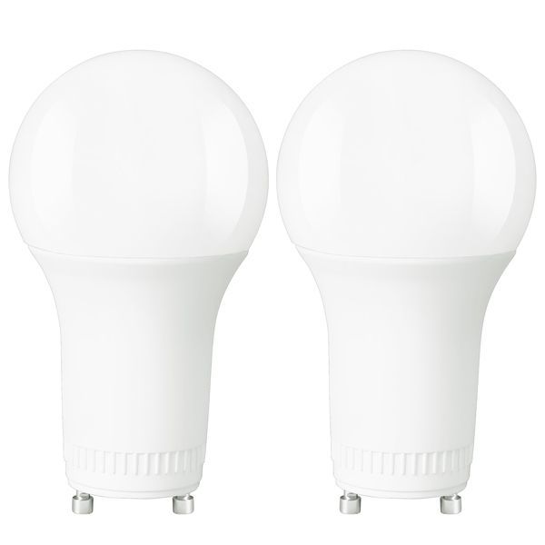 Photo 1 of  2 Pack 1100 Lumens - 11 Watt - 2700 Kelvin - LED A19 Light Bulb