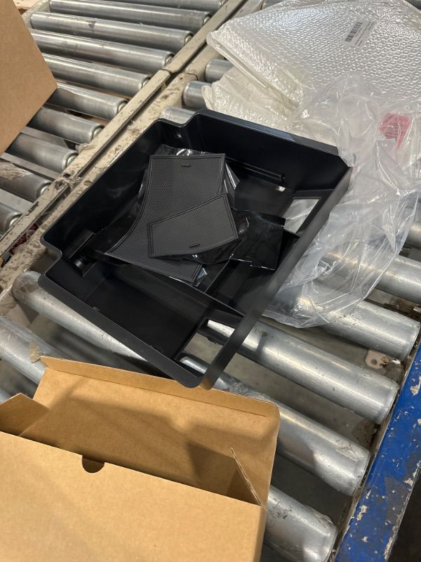 Photo 1 of ****USED*** VEHICODE Center Console Organizer Tray Truck Accessories Compatible with Chevrolet Chevy Silverado/GMC Sierra 1500 2022  2024, 2500HD/3500HD 2024, Middle Armrest Storage Box