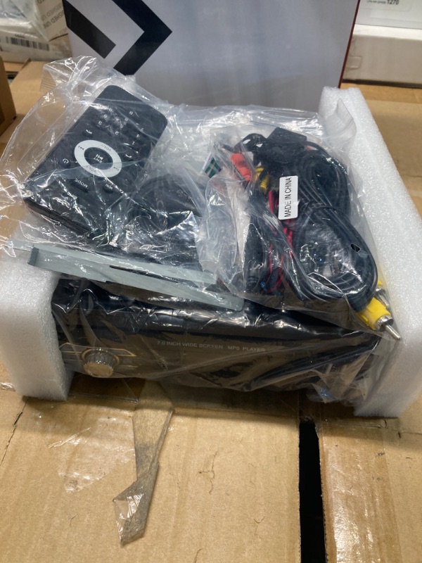 Photo 1 of [Upgrade] Wireless Apple Carplay Single Din Car Stereo