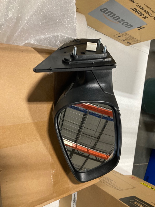 Photo 3 of ***used***Left Driver Side Mirror Compatible With 2011 2012 2013 Hyundai Elantra With Manual folding Power Glass Heated Black Replace#HY1320179(5Pins)