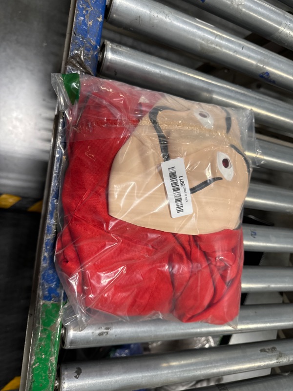 Photo 2 of Angelaicos Unisex Dali Mask Red Costume for La Casa De Papel Jumpsuits 2019 New