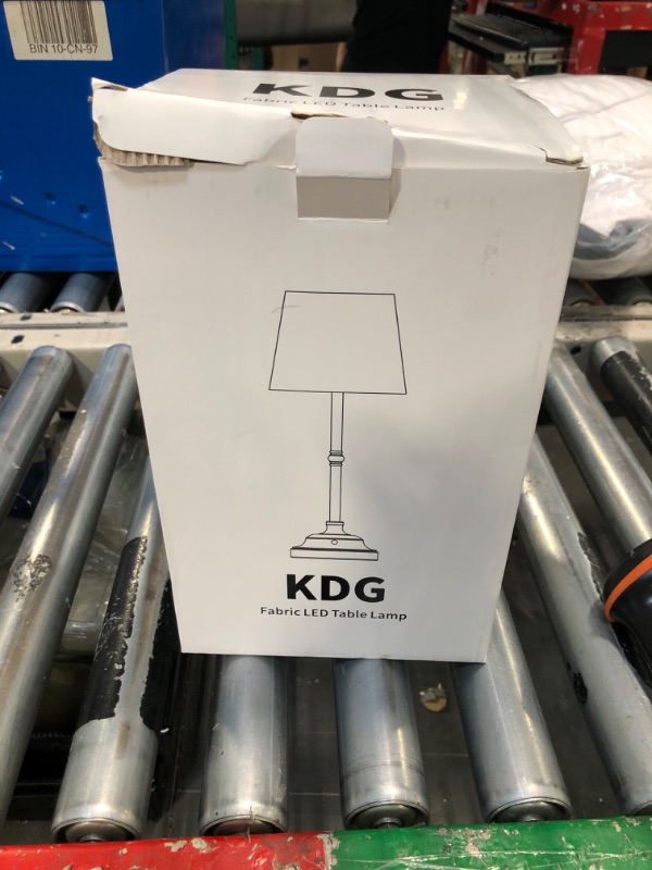 Photo 2 of ***USED***KDG Cordless LED Table Lamp Set of 2, Portables Fabric Shade Desk Lamps, 5000mAh Rechargeable Battery Powered Lighting, Dimmable Light for Dining Room, Bedroom, Bedside, Night Light, Balcony (Bronze)