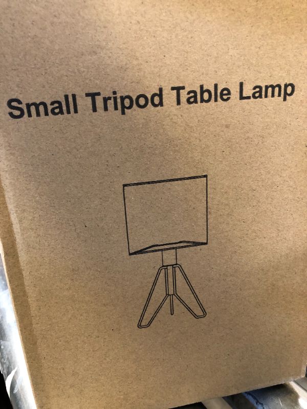 Photo 1 of SMALL TRIPOD LAMP