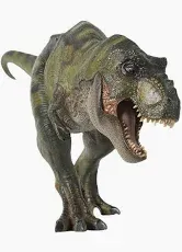 Photo 1 of Nanmu 1/35 Tyrannosaurus Rex Future King Figure T-Rex Realistic Dinosaur Movable Jaw PVC Collector Animal Model Decor Gift (Green Color Without Base)