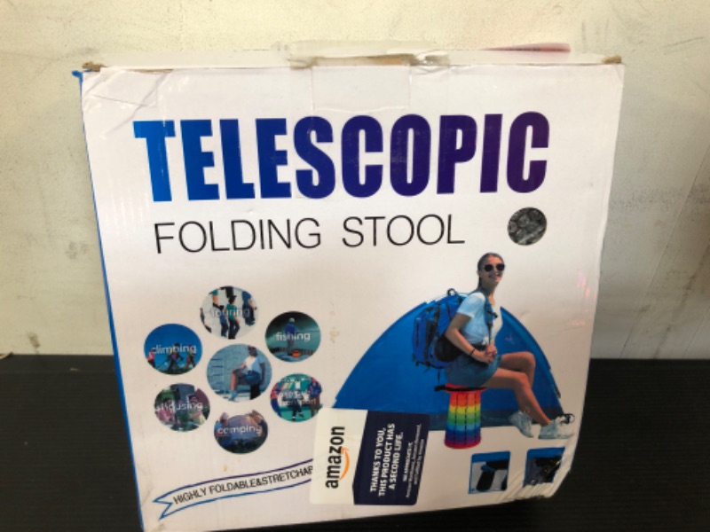 Photo 1 of  TELESCOPIC FOLDING STOOL
