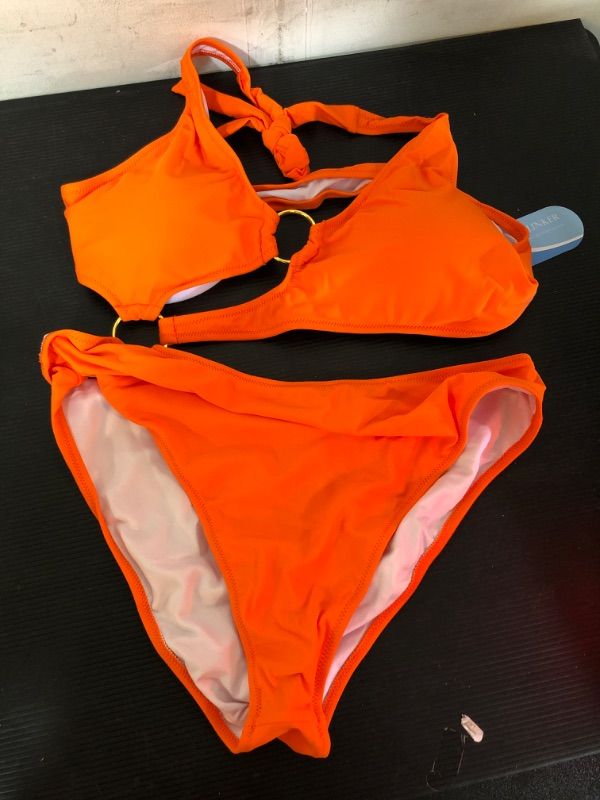 Photo 1 of  XL Orange Amazon One Piece Swimsuit
