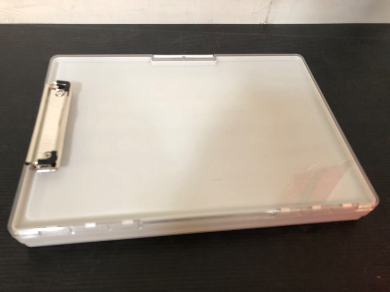 Photo 1 of  Plastic Clipboard with Storage  