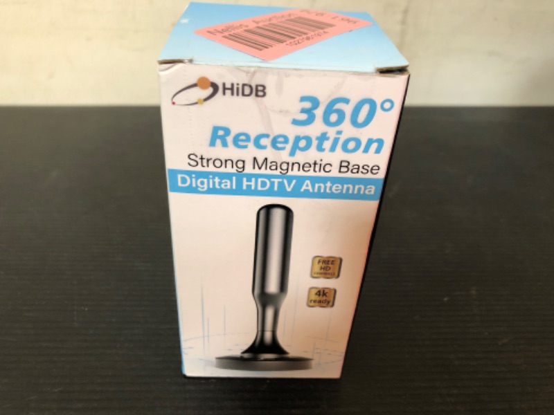 Photo 1 of  HiDB 360° Reception Strong Magnetic Base Digital HDTV Antenna
