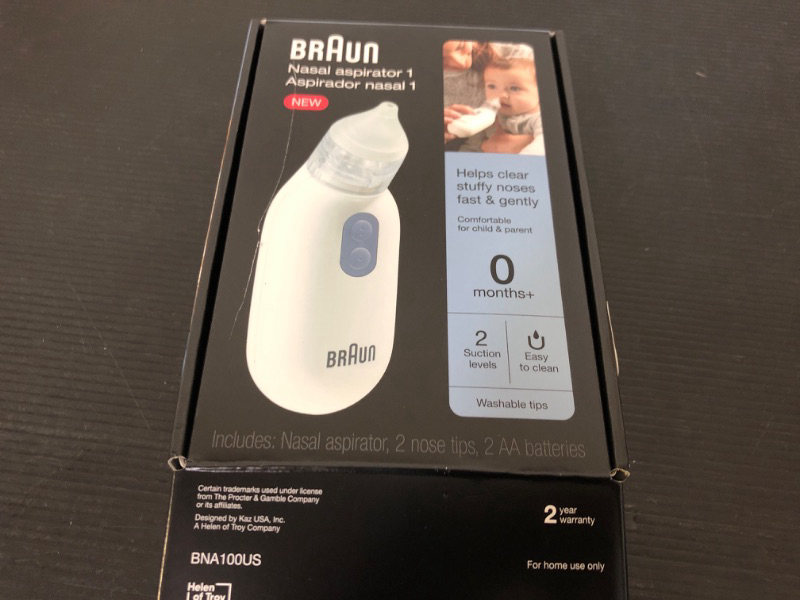 Photo 1 of  Braun Electric Nasal Aspirator for Newborns, Babies and Toddlers 