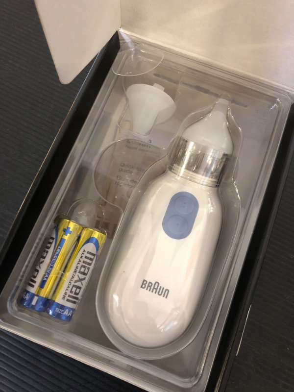 Photo 2 of  Braun Electric Nasal Aspirator for Newborns, Babies and Toddlers 