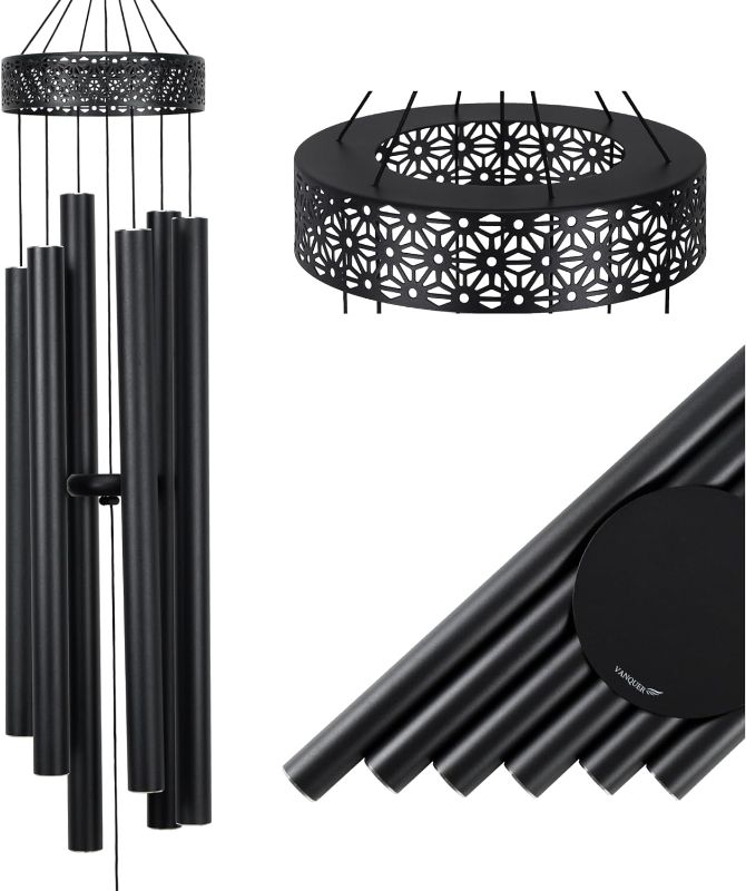Photo 1 of Large Wind Chimes for Outside Deep Tone - 48'' Wind Chimes Outdoor Clearance, Deep Tone Wind Chimes, Windchimes Outdoors, Memorial Wind Chimes, Sympathy Gift, Garden Patio Yard, Home Décor