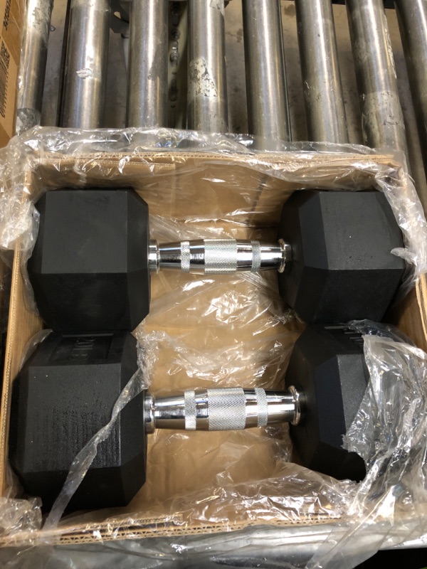 Photo 1 of  HEX DUMBBELLS- 2 PCS- 20LBS 