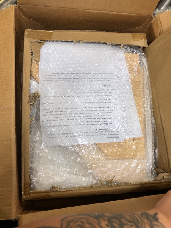 Photo 1 of Extra Large Corner Bread Box for Kitchen Countertop, 16.5 inch Bamboo Double Layer Bread Storage with Glass Wavy Door Panel, Eco-Friendly and Stylish Design