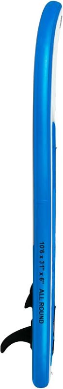 Photo 1 of Abahub Inflatable SUP, Wide 10'6" x 31"/34" x 10'6" iSUP, Blue Standup Paddleboard 