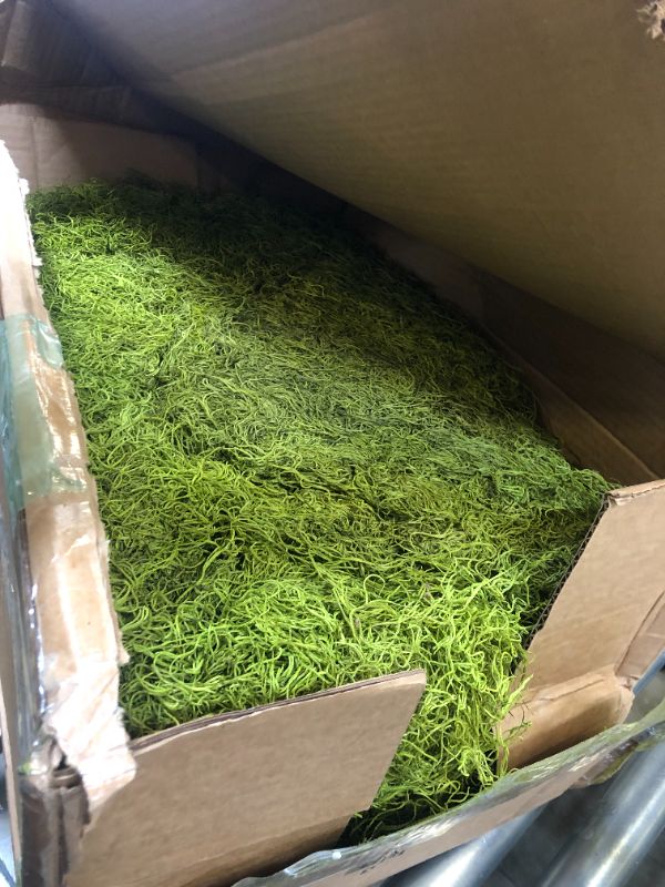 Photo 2 of  Fake Moss for Plants, Artificial Moss for Indoor Plants, Faux Moss for Indoor Planters, Green Moss Decor for Art Landscape, Gardening Decor, DIY Projects (Dark Green)
