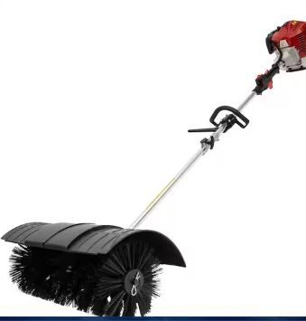 Photo 1 of 2.3 HP Powerful Handheld Cleaning Sweeper Power Lawn Sweeper
