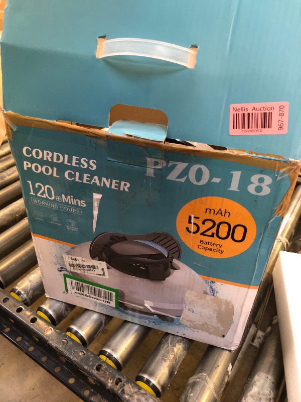 Photo 1 of CORDLESS POOL CLEANER 