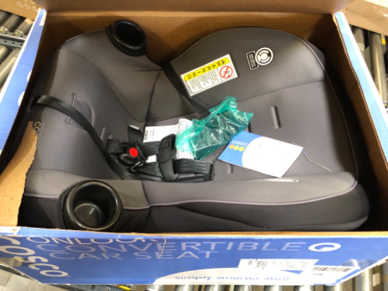 Photo 1 of Cosco Onlook 2-in-1 Convertible Car Seat, Rear-Facing 5-40 pounds and Forward-Facing 22-40 pounds and up to 43 inches, Black Arrows Black Arrows Car Seat