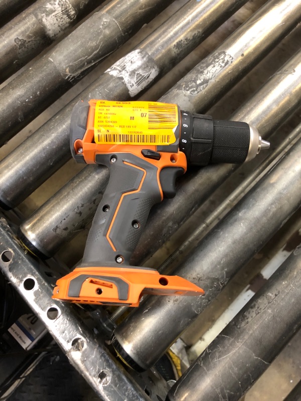 Photo 1 of 18V Cordless 1/2 in. Drill/Driver
DRILL ONLY 