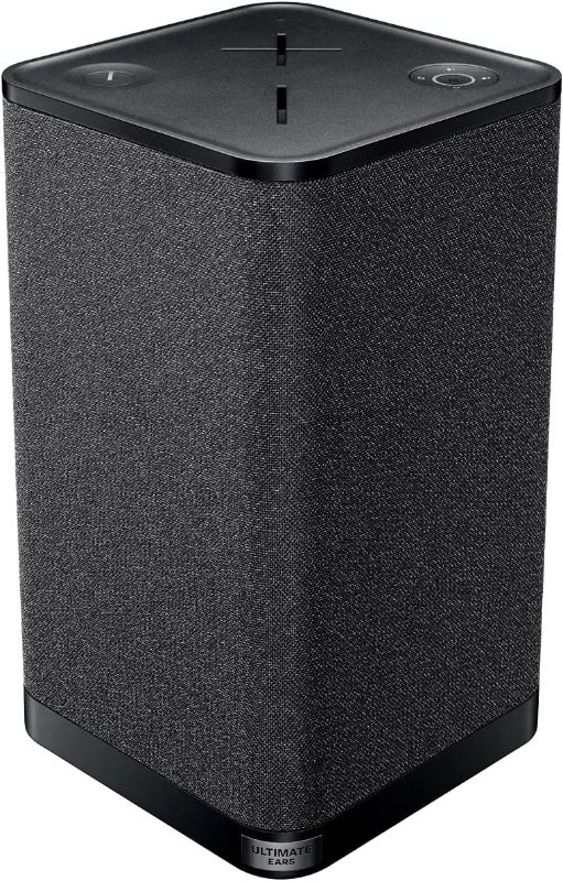 Photo 1 of Ultimate Ears Hyperboom Portable & Home Wireless Bluetooth Speaker, Loud Speaker, Big Bass, Water Resistant IPX4, 150 Ft Range – Black
