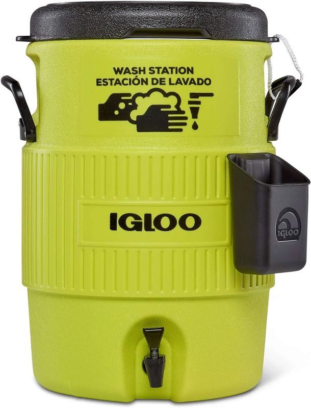 Photo 1 of Igloo Hardsided Commerical Seat Top Wash Station
5GALLONS