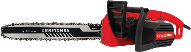 Photo 1 of CRAFTSMAN Electric Chainsaw, 16-Inch, 12-Amp (CMECS600)
