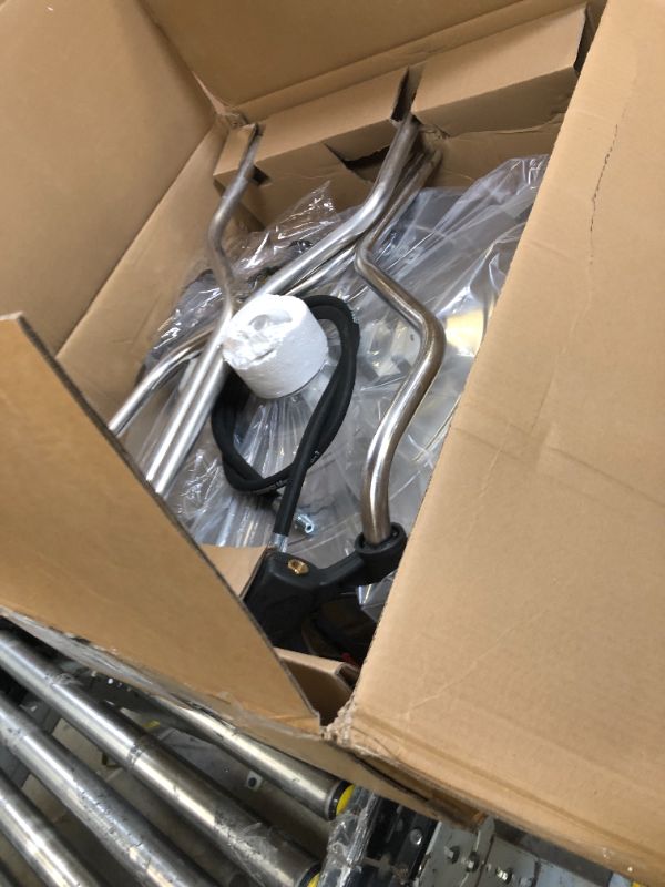 Photo 1 of EDOU Direct Dual Handle Pressure Washer Surface Cleaner 20" with Wheels | Composite | Heavy Duty | 4,500 PSI Max Working Pressure | Includes: 3/8" Quick Connector Kit, Teflon Tape Composite 20"