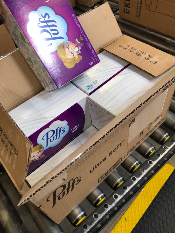 Photo 2 of 
Puffs Ultra Soft Non-Lotion Facial Tissue, 8 Family Boxes, 124 Facial Tissues per Box
Size:124 Count (Pack of 8)