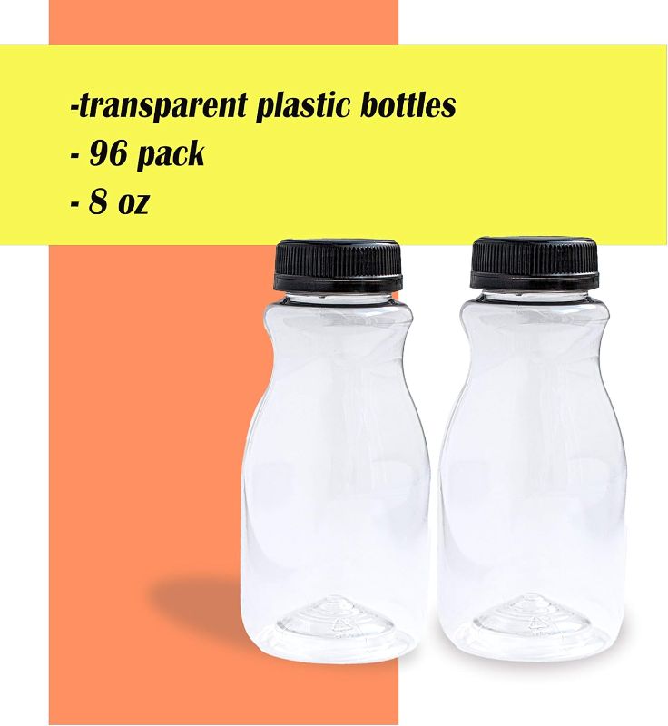 Photo 1 of  PET Plastic Juice Bottles - 8 oz Reusable unknown amount