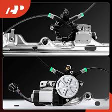 Photo 1 of 2 Pcs Front Power Window Motor & Regulator Assembly for 2001 GMC Sierra 2500
