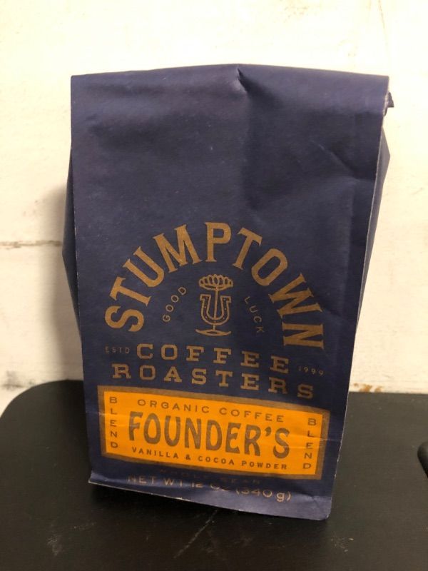 Photo 1 of exp date 07/2024--Stumptown Founders Whole Bean Light Roast Coffee - 12oz