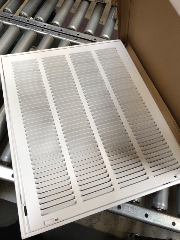 Photo 1 of 16x20 STEEL RETURN AIR FILTER GRILLE FOR 1 FILTER