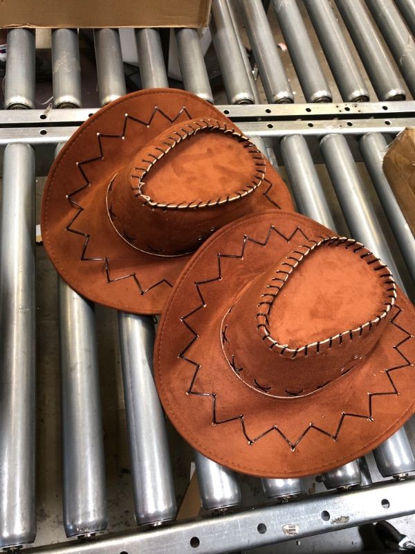 Photo 1 of 2  PCK COWBOY HATS BROWN 