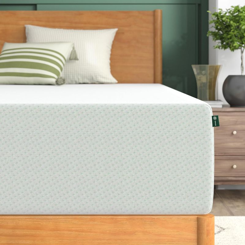 Photo 1 of 
ZINUS  Green Tea Memory Foam Mattress, Full, Fiberglass Free, Patented Custom Contour Support, Sturdy Base Foam, CertiPUR-US Certified, Mattress in A sealed plastics sizing unknown 